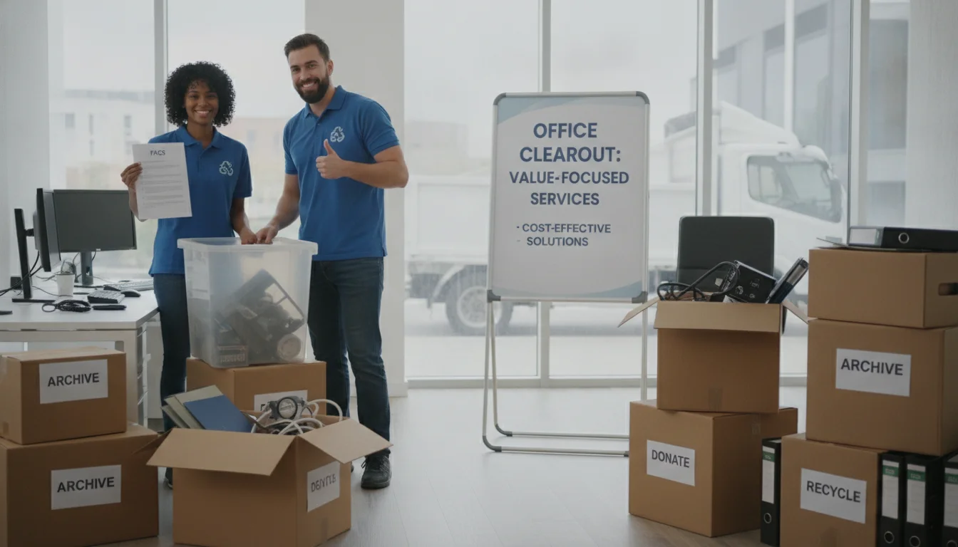 Office Cleanout FAQs: Cost, Scheduling, Electronics & What’s Next in Bend